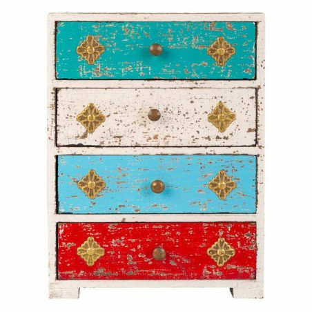 Caja-Joyero Alexandra House Living Latón Madera de mango Madera MDF 1