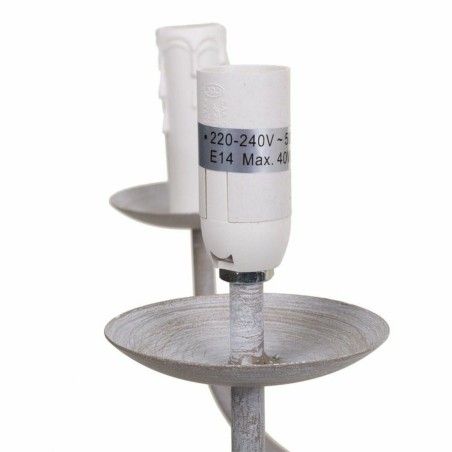 Lampadario Alexandra House Living Bianco Grigio