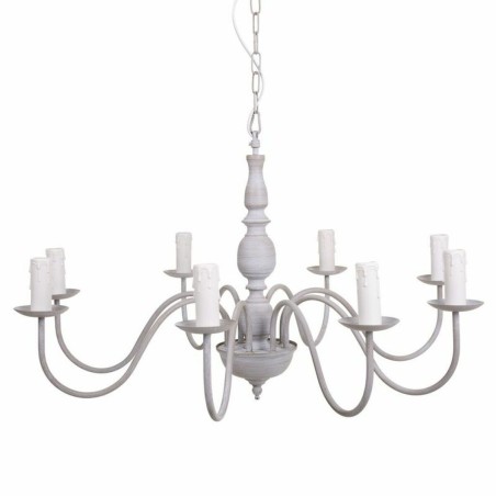 Lampadario Alexandra House Living Bianco Grigio