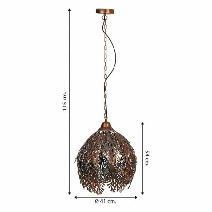Suspension Alexandra House Living Doré 2