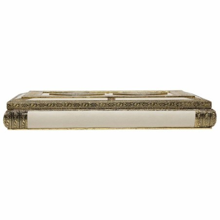 Box-Schmuckkästchen Alexandra House Living Weiß Aluminium Holz MDF 2