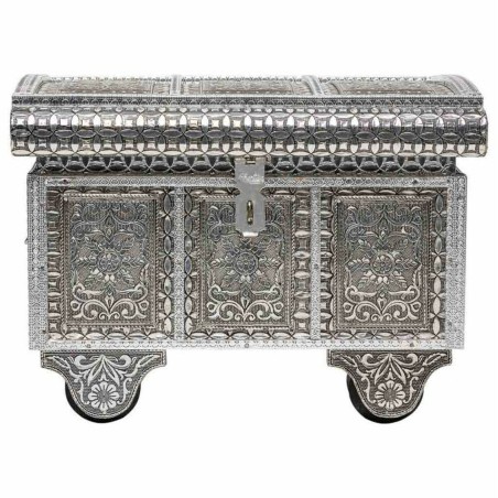 Scatola-Portagioie Alexandra House Living Argentato Alluminio Legno MD