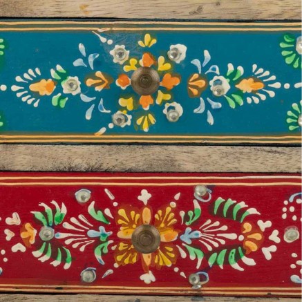 Jewelry box Alexandra House Living Multicolour Natural Mango wood MDF 2
