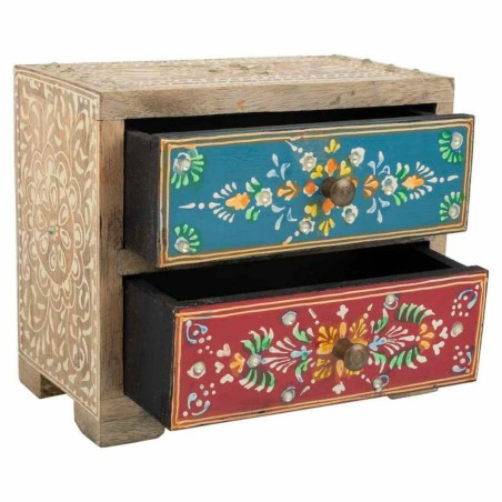 Box-Schmuckkästchen Alexandra House Living Bunt natürlich Mango-Holz