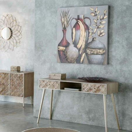 Boîte à bijoux Alexandra House Living Blanc Naturel Bois de manguier