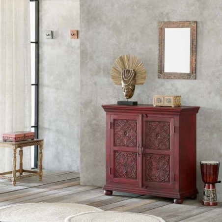 Caja-Joyero Alexandra House Living Multicolor Natural Madera de mango
