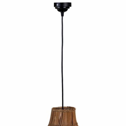 Ceiling Light Alexandra House Living Brown Rattan 2