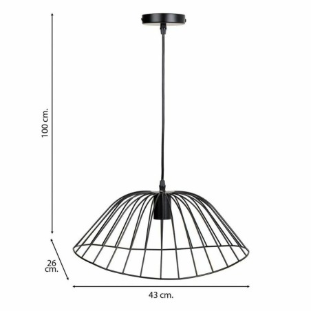 Plafondlamp Alexandra House Living Zwart