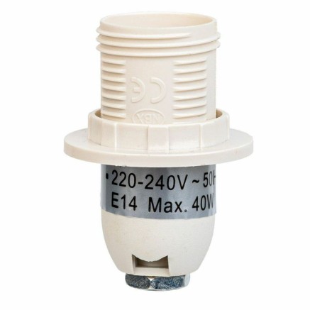 Lampada da Parete Alexandra House Living Bianco Grigio 220-240 V 23 x 2