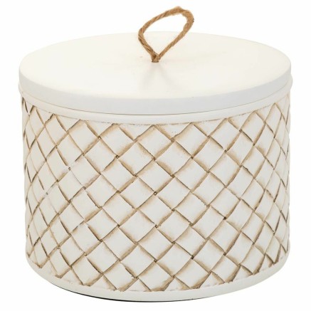 Boîte à bijoux Alexandra House Living Blanc Polyrésine 17 x 13 x 17