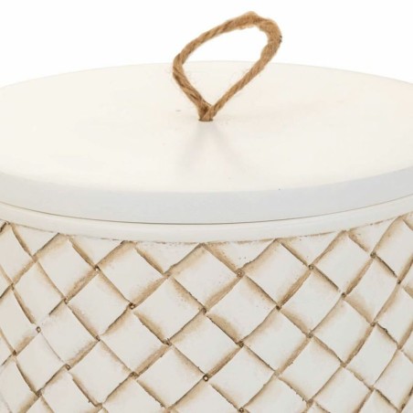 Boîte à bijoux Alexandra House Living Blanc Polyrésine 17 x 13 x 17