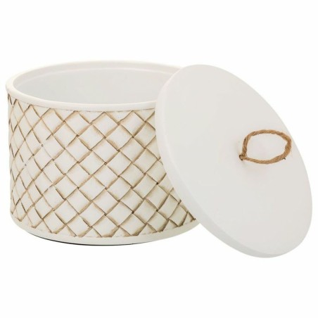 Boîte à bijoux Alexandra House Living Blanc Polyrésine 17 x 13 x 17