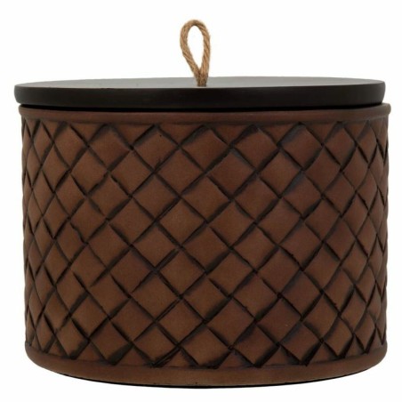 Scatola-Portagioie Alexandra House Living Marrone Poliresina 17 x 13 x