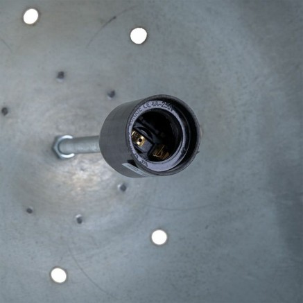 Ceiling Light Alexandra House Living Grey Silver 2