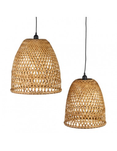 Ceiling Light Natural Bamboo 60 W 220...