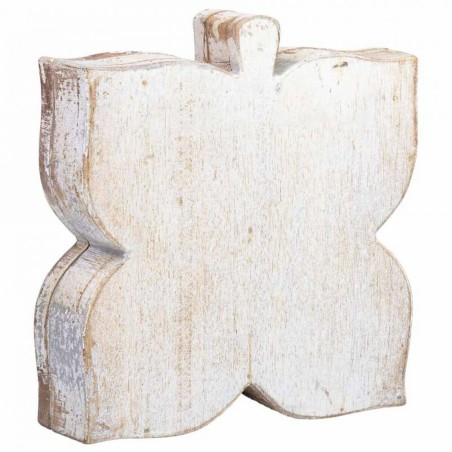 Doos-Juwelenkistje Alexandra House Living Wit Grijs Mangohout 5 x 17 x