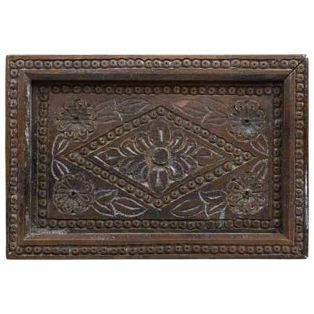 Caja-Joyero Alexandra House Living Blanco Gris Madera de mango 20 x 9