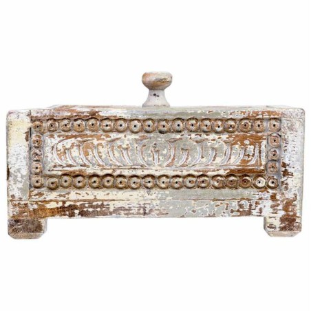 Jewelry box Alexandra House Living Blue Grey Mango wood 19 x 10 x 19 c