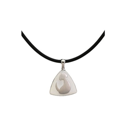 Colgante Mujer Pet Zen 15 X 16 MM Plateado