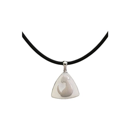 Colgante Mujer Pet Zen 15 X 16 MM Plateado