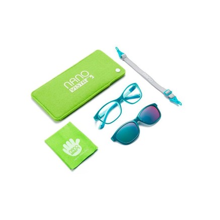 Eyeglass Frame + Sunglasses Nanovista NAO3041444SC 2