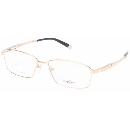 Montatura per Occhiali Uomo Charmant Jewelry Bianco Dorato ø 57 mm