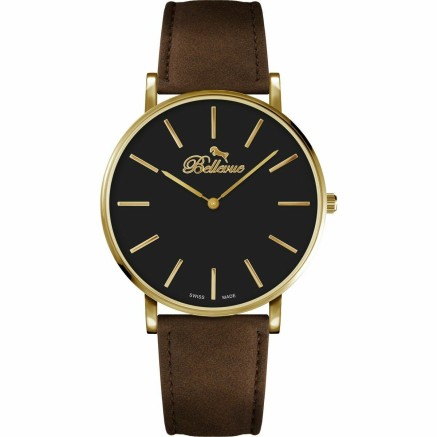 Horloge Heren Bellevue 105267900000 Zwart (Ø 40 mm)