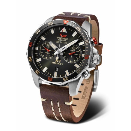 Reloj Hombre Vostok 6S21-225A618 Negro