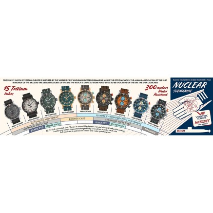 Reloj Hombre Vostok NH35A-571F608 Verde 2