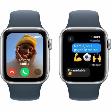 Smartwatch Apple Watch SE (2a Gen) Blau Silberfarben 40 mm