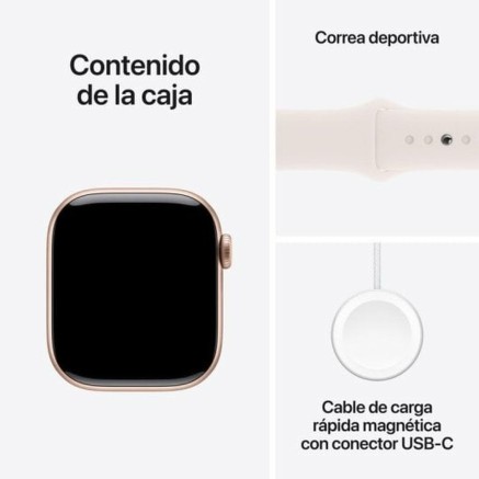 Men's Watch Apple Series 10 GPS 42mm Rose Gold 2