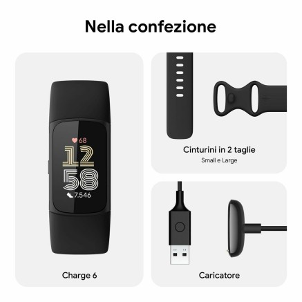 Orologio Uomo Fitbit 431BKBK Nero 2