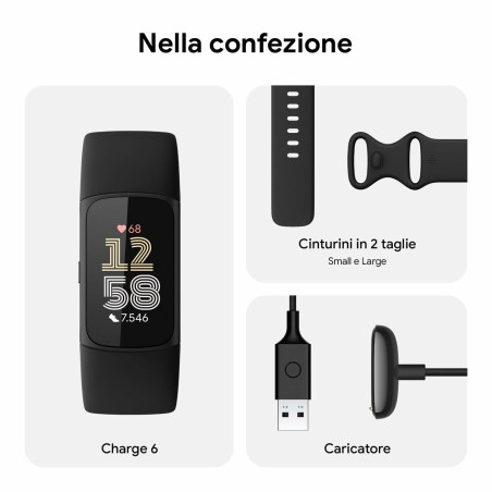 Orologio Uomo Fitbit 431BKBK Nero