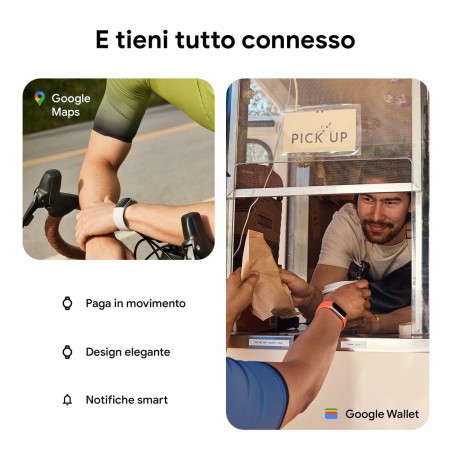 Orologio Uomo Fitbit 431BKBK Nero