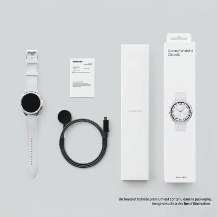 Smartwatch Samsung Galaxy Watch6 Classic R965 Multicolour Silver 2