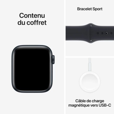 Smartwatch Apple Watch SE (2ª Gen) 2023 Schwarz 40 mm 2