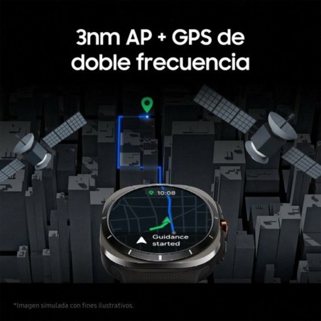 Smartwatch Samsung L705 Titanio Plateado
