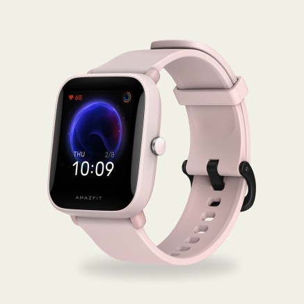 Montre intelligente Amazfit Bip U Pro 1,43" GPS Bluetooth Noir Rose 1,