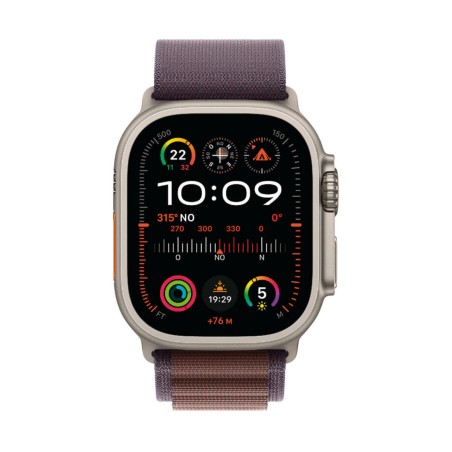 Montre intelligente Apple MREW3FD/A Titane 49 mm