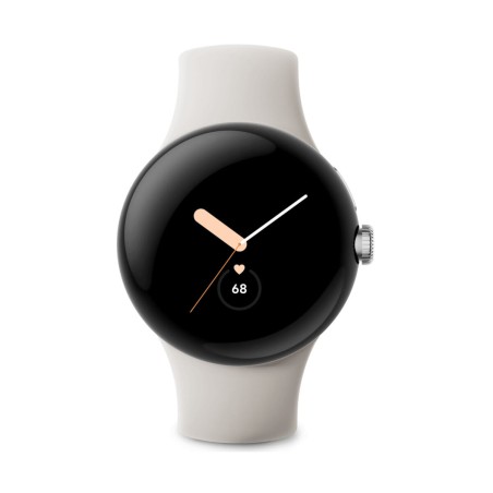 Smartwatch Google 7762996 Silberfarben 1,6"
