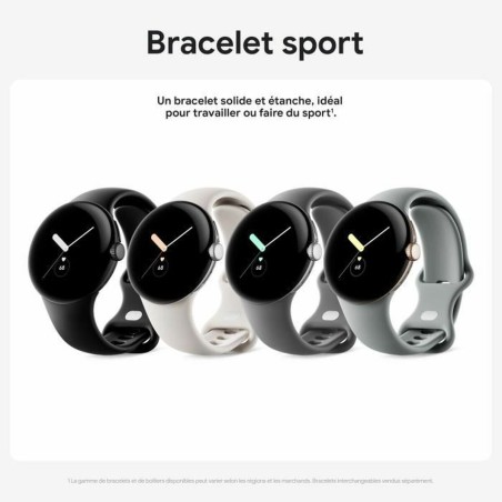 Smartwatch Google Grigio Argentato 1,2" 1,6"