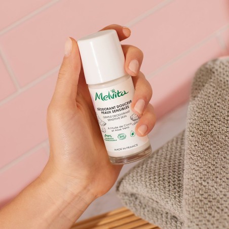 Deodorant Roller Melvita Los Esenciales De Higiene 50 ml Gevoelige hui
