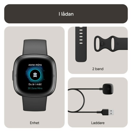 Montre intelligente Google Sense 2 Gris 1,58"
