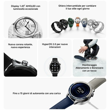 Montre intelligente Xiaomi Noir 1,43"