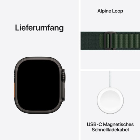 Smartwatch Apple MX4Q3FD/A Green 1,92" 49 mm