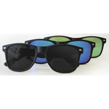 Occhiali da sole Unisex Eagle WAVE Nero Specchio