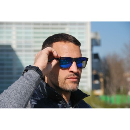 Occhiali da sole Unisex Eagle WAVE Nero Specchio