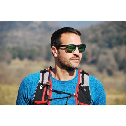 Unisex-Sonnenbrille Eagle WAVE Schwarz Spiegel 2