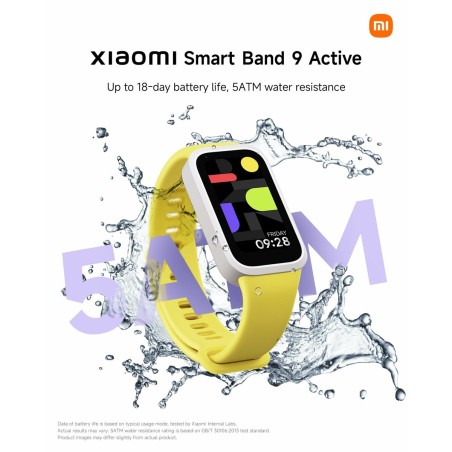 Bracelet d'activités Xiaomi SM BAND9 ACT BK Noir 1,47"