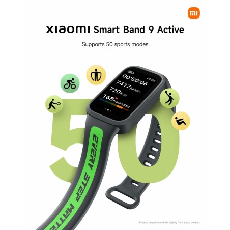 Bracelet d'activités Xiaomi SM BAND9 ACT BK Noir 1,47"